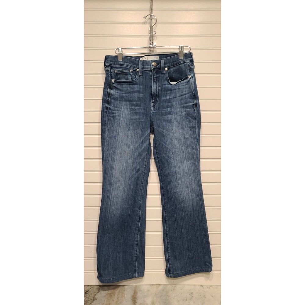 AYR The Bomb Pop Women's Blue Straight-Leg Boot Cut Jeans Size 29
